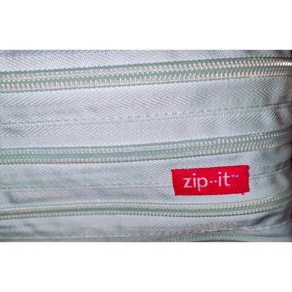 Women's Mint Green Zipit Handbag - Picture 3 of 5